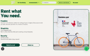 Yacalouer, a peer-to-peer rental platform, built with the Medialem solution